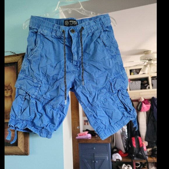 Men's size 29 Blue american eagle shorts - Picture 1 of 4